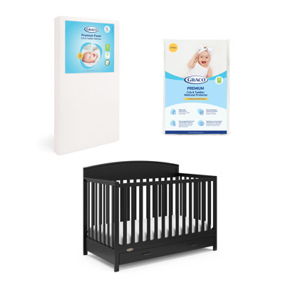 Benton 5-In-1 Convertible Crib With Drawer