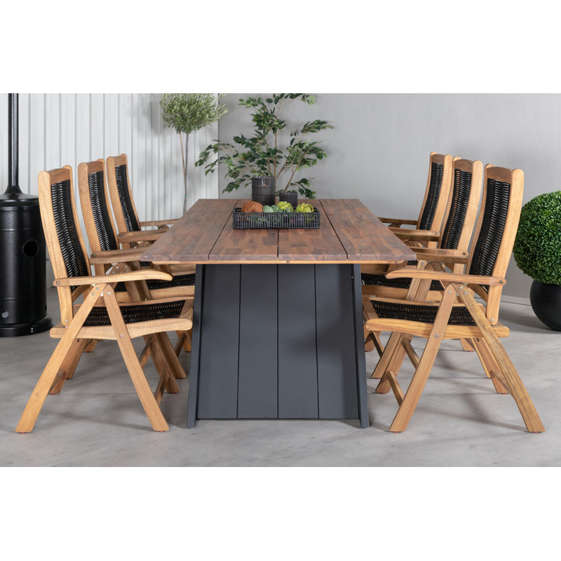 Zulema 6 - Person Dining Set