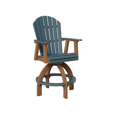 Comfo Back Outdoor Bar Stool