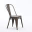 Chaises de salle à manger empilables en fer-1335866636