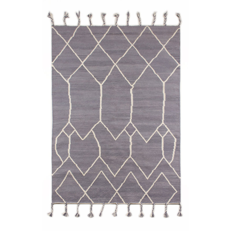 Trumbull Geometric Hand Woven Area Rug, Rectangle 200 x 290cm