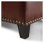 Banc de rangement avec repose-pieds 51 po