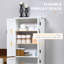 Garde-manger de ferme 48,5 po, armoire de rangement au sol, rangement pour placard
