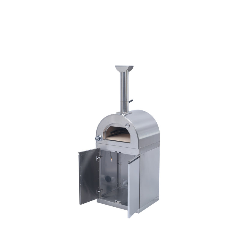 Four à pizza en acier inoxydable 304 304 S / S 35 000 BTU pour pizza de 16 pouces