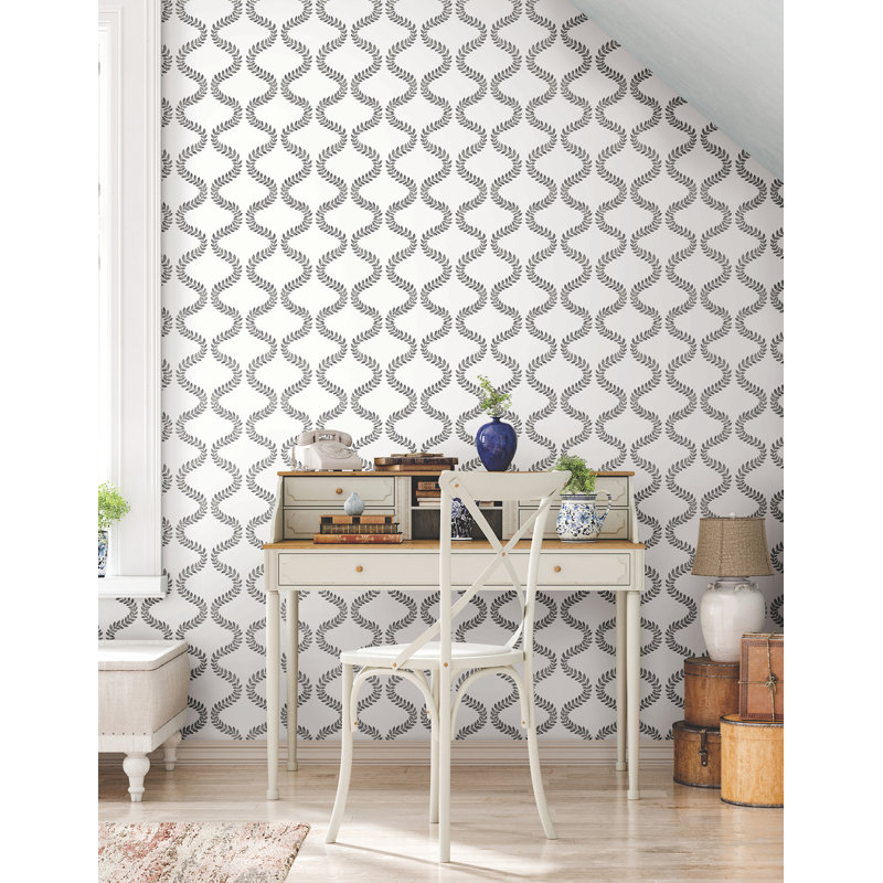 Rouleau double Peel & Stick Botanical, Noir