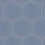 Carreau de porcelaine 9 po x 10 po Textile Hex-1270764162