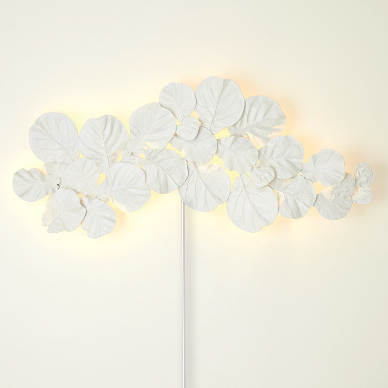 Fiddle 18 - Light Design Wall Light, Chalk White