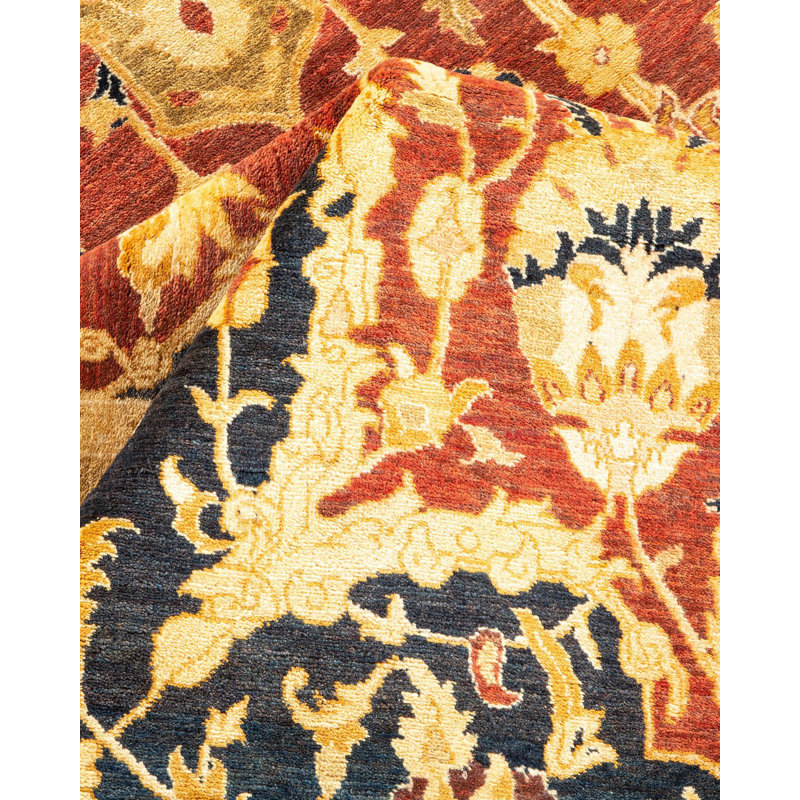 Classic One-of-a-Kind 8' 0" X 9' 7" Hand Knotted Area Rug