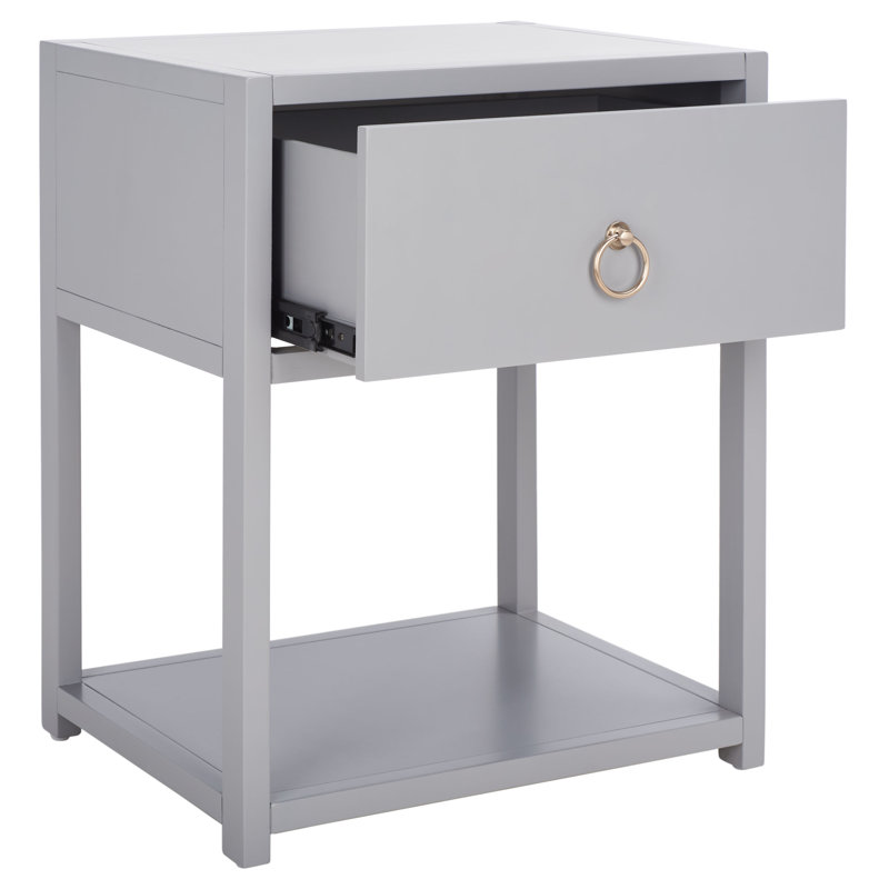 Yudi 21'' W Nightstand, Gray
