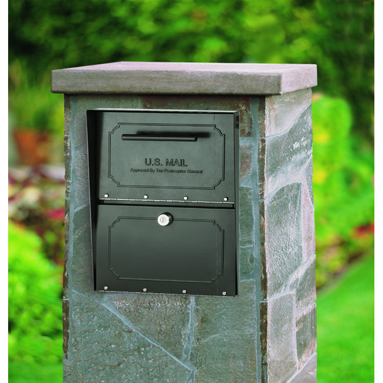 Architectural Mailboxes Oasis Jr. Mailbox, White by ARCHITECTURAL MAILBOXES 