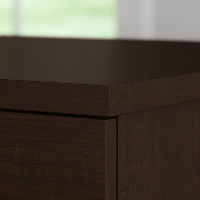 Ensemble de bureau d'ordinateur 3 pièces Magomed, Cerise mocha