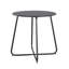 Table d'appoint en métal 17 po