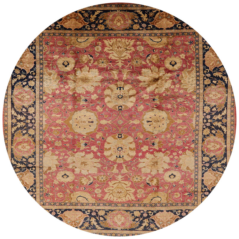 Oluf Oriental Indoor Rug, Round 3'