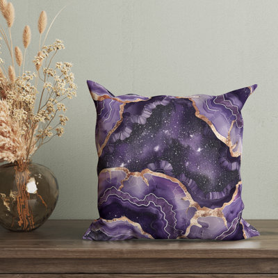 Agate Abstract Reversible Pillow Cover