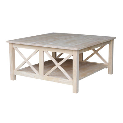 Rossitano Solid Wood Single Coffee Table