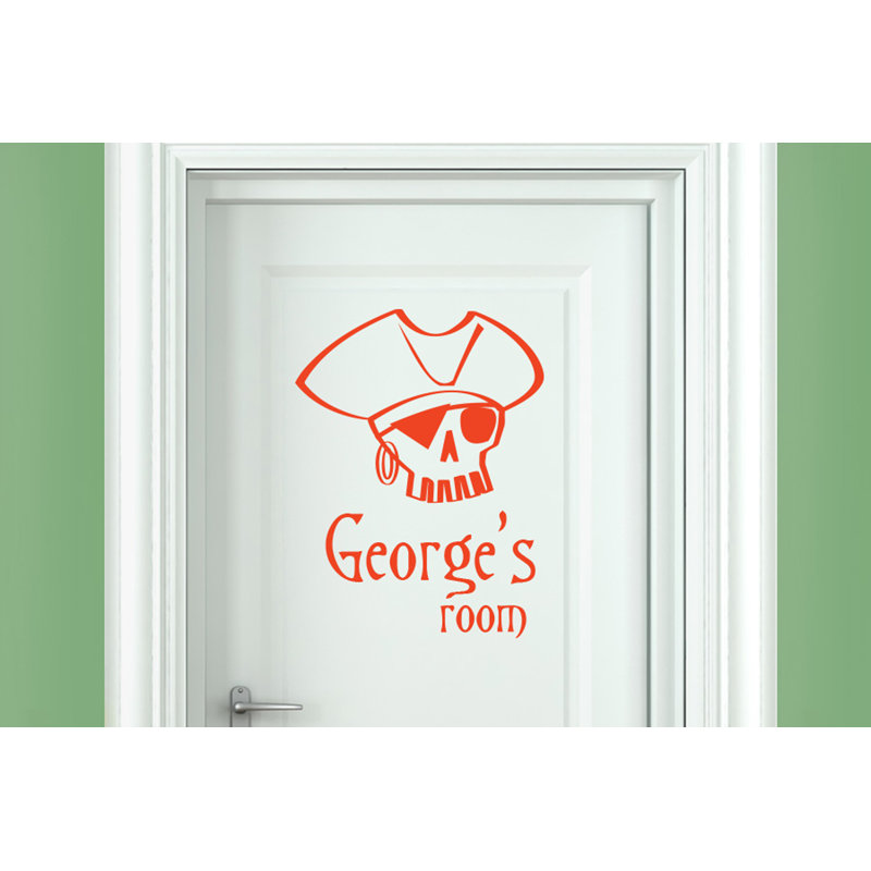 Nautical & Beach Wall Decal, Yes, Orange