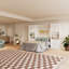 Grand lit escamotable avec 2 armoires de rangement, lit mural peu encombrant pour salle polyvalente-1033269974