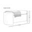 Banc de luxe blanc cassé French Light