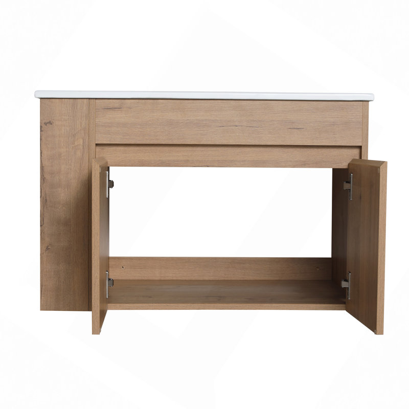 Meuble-lavabo de 30 po avec tablette ouverte, KD-PACKING- (meuble-lavabo seulement, sans lavabo)