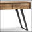 Lowry - Console Sofa Table - Distressed Golden Wheat-585227199