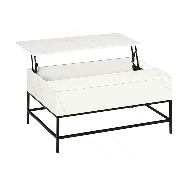 Latitude Run® Lift Top Coffee Table with Hidden Storage Compartment ...
