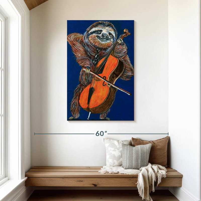 Brampt Slow Yo Ma, 45" H x 30" W