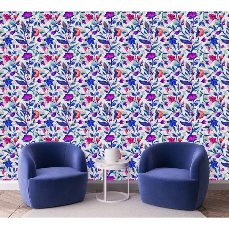 Floral Tile, 225" L x 25" W