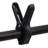 Vidaxl T-Shape Background Stand Black -113245818