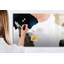 Magnetic Memo Board Whiteboard - 120 x 60 cm - With Marker and Magnets - Stains abstraction