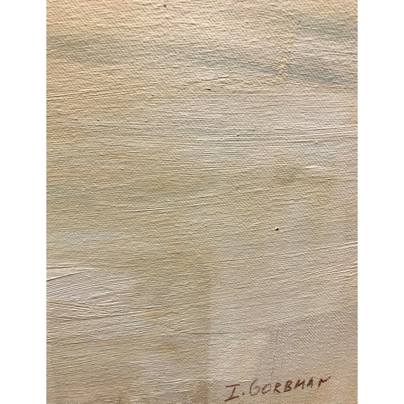 White And Orange Painting