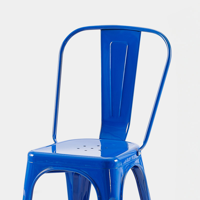 Chaise de salle à manger Kalya, Bleu, 2