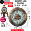 Horloge murale avec engrenages en mouvement réels GE-LI_ 32 po
