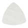 Table basse triangulaire contemporaine avec tablette de rangement