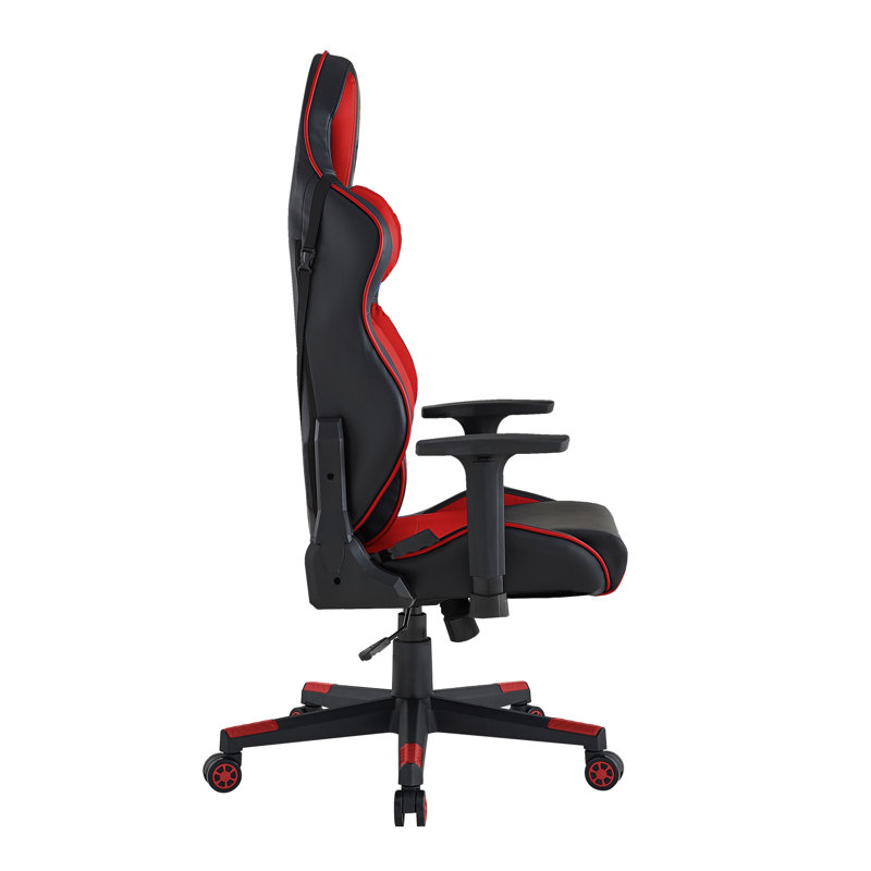 Fauteuil inclinable, ergonomique et pivotant Loungie, Rouge