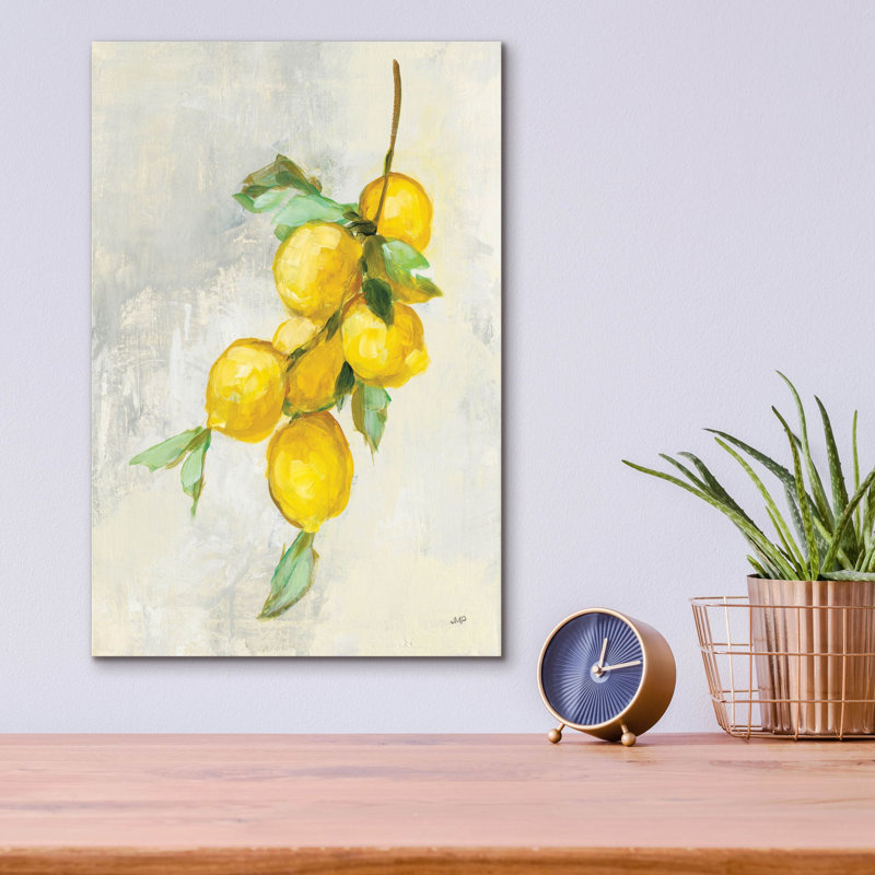Art mural en verre Zest 2 'par Julia Purinton, H 16 po x l 12 po x P 0,13 po