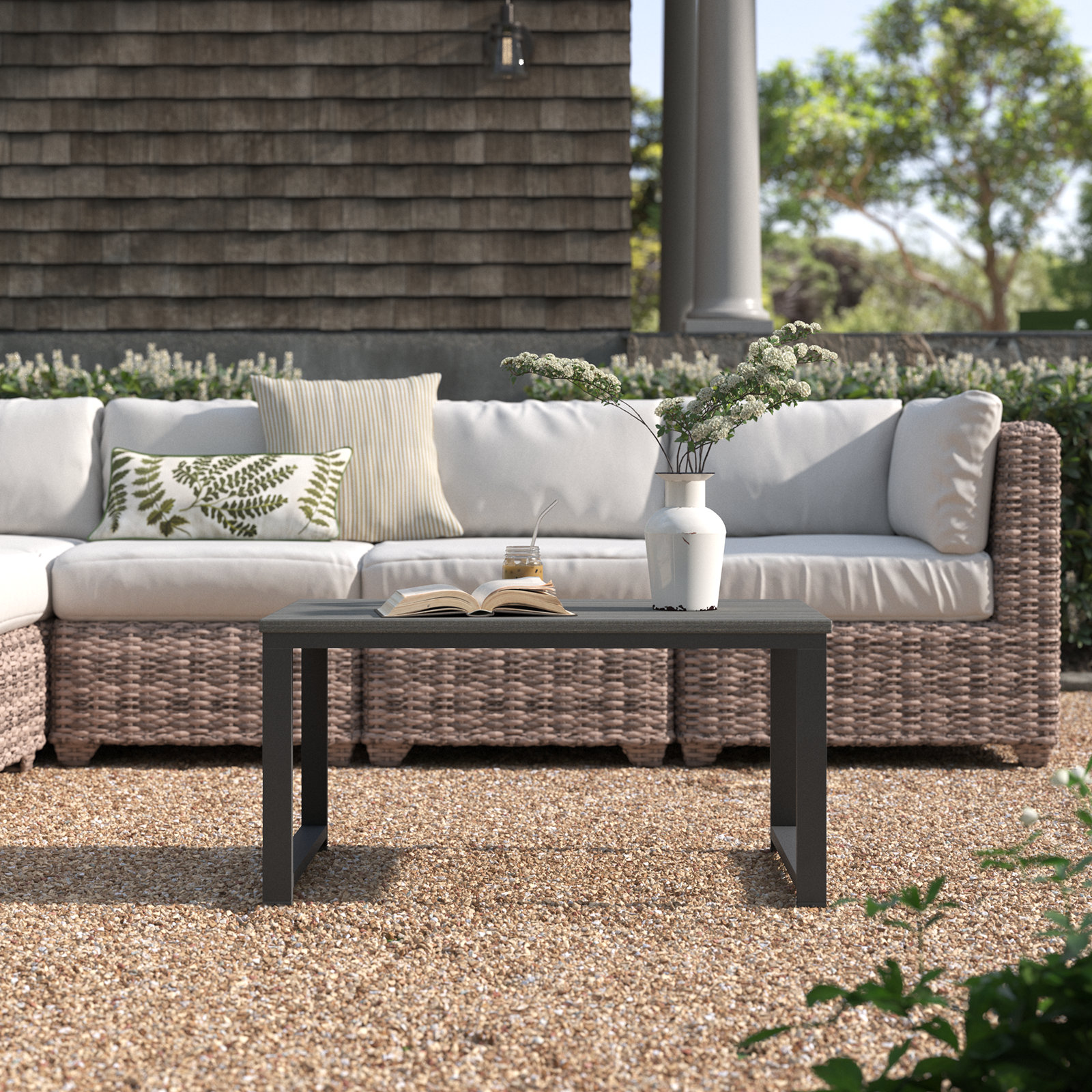 Townsend Coffee Table, Gray