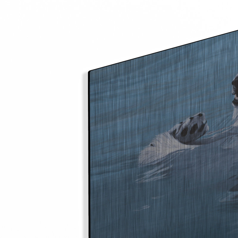 «Ours polaire» par Ron Parker, H 12 po x l 16 po
