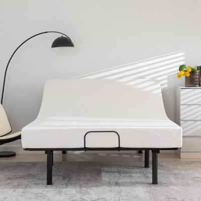 Base réglable Wayfair Sleep de 15 po avec télécommande câblée et réglage de la tête