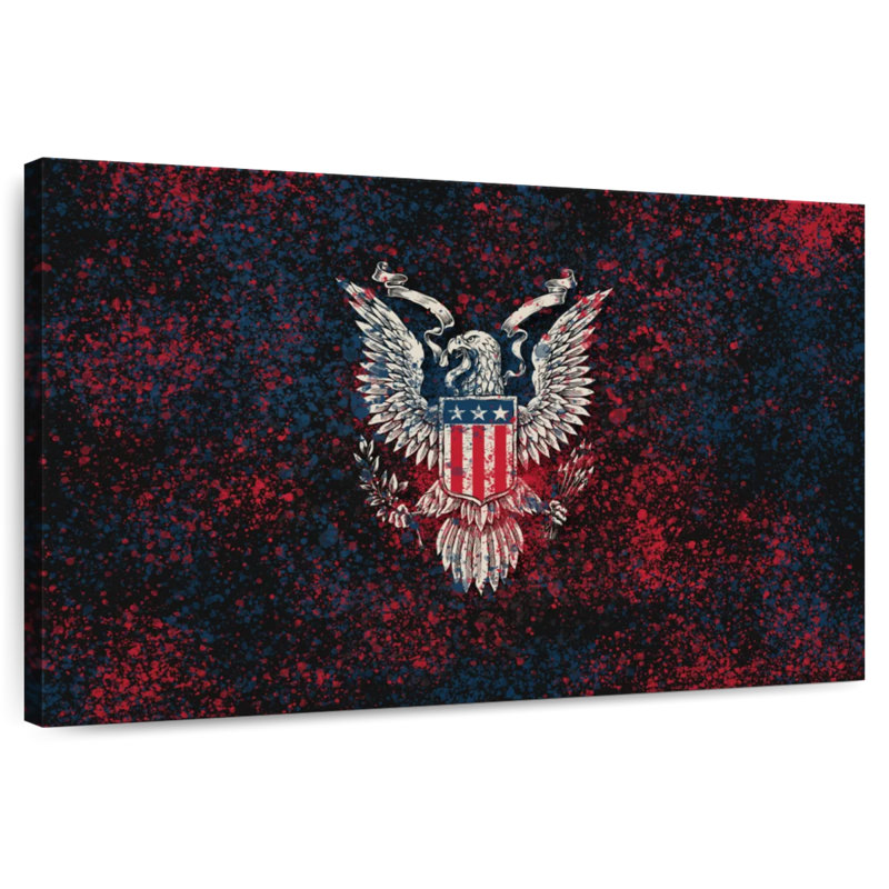 Lelar American Eagle Badge, 30" H x 45" W