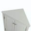 Armoire de rangement triangulaire pour salle de bain avec tablettes réglables, armoire de plancher autoportante pour la cuisine à domicile-1271423702