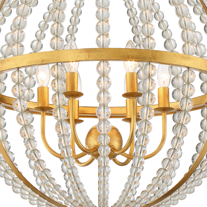 Gateshead 6 - Light Dimmable Sphere Chandelier