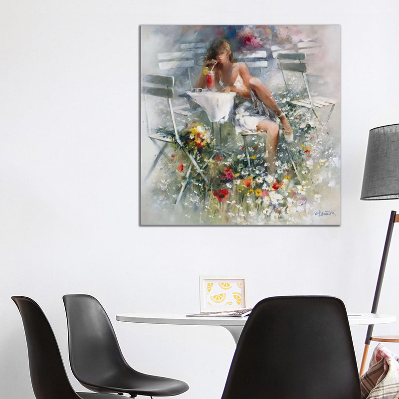 Aperitif by Willem Haenraets - Wrapped Canvas Painting, 93.98 cm H x 93.98 cm W x 1.91 cm D