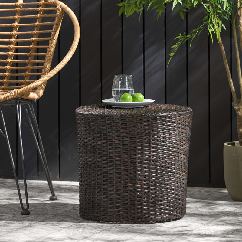 Table d'appoint en osier Kingstown