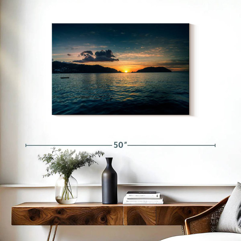 Coucher de soleil Gillard Cumberland Bay, H 24 po x l 36 po