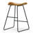 Younts Upholstered Counter Stool with Metal Frame-286438435-286438434