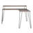 Vansant L-Shaped Metal Base Writing Desk-666564784