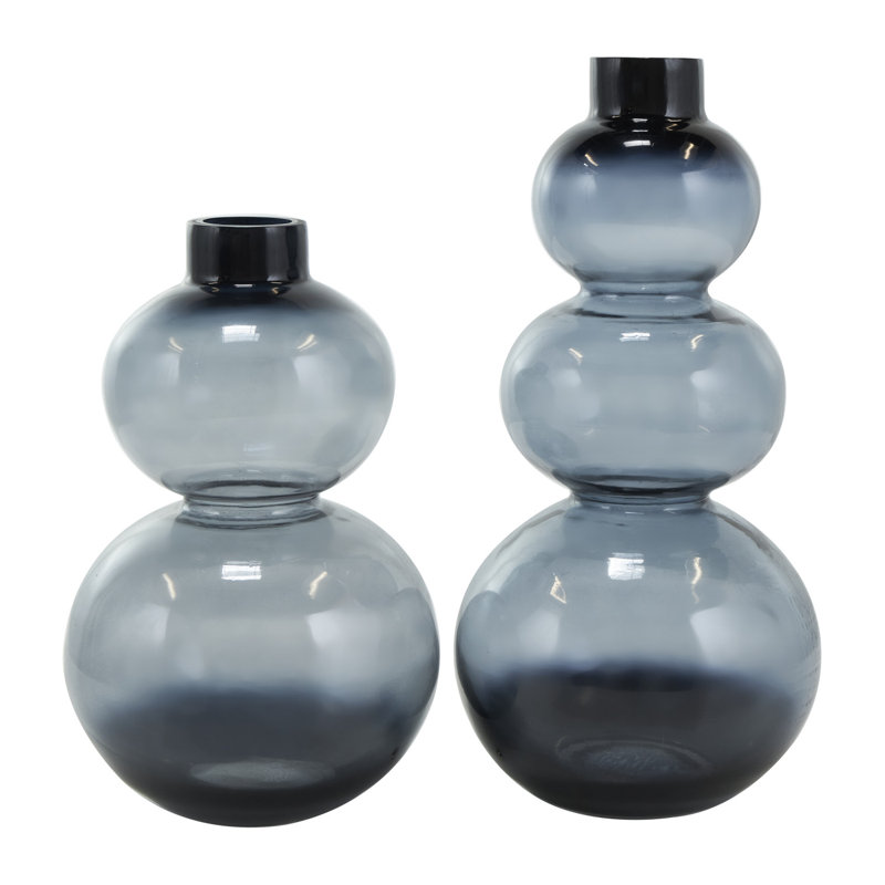 Vase de table en verre Evaline