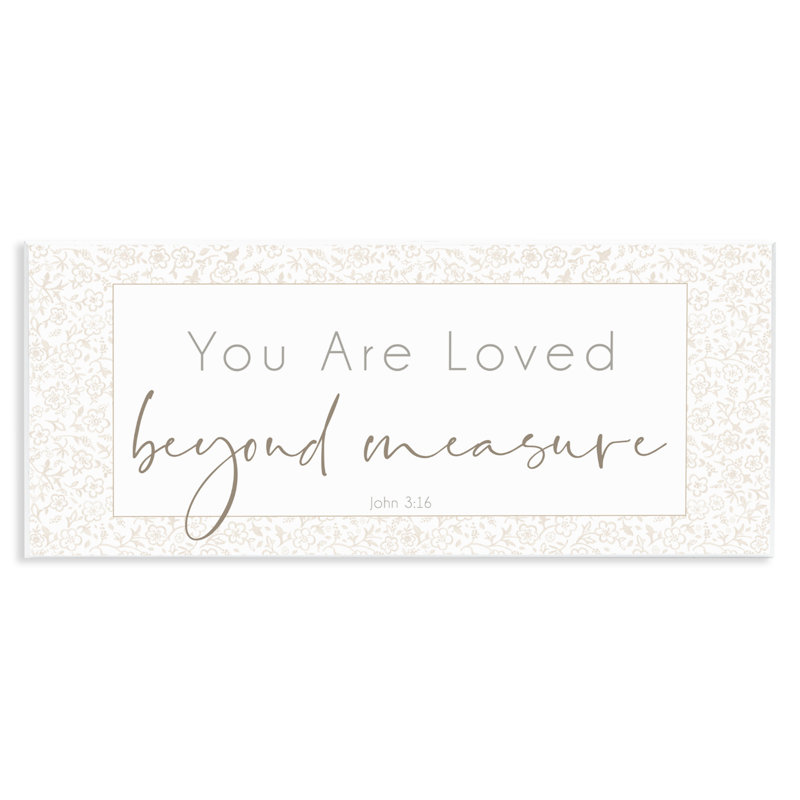 Plaque murale Minimal Lived Beyond Mesure, design par Janice Gaynor