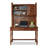 American-Style Solid Wood Desk with Integrated Cabinet