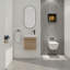 18'' Floating Wall-Mounted Bathroom Vanity with  Resin Sink & Soft-Close Cabinet Door